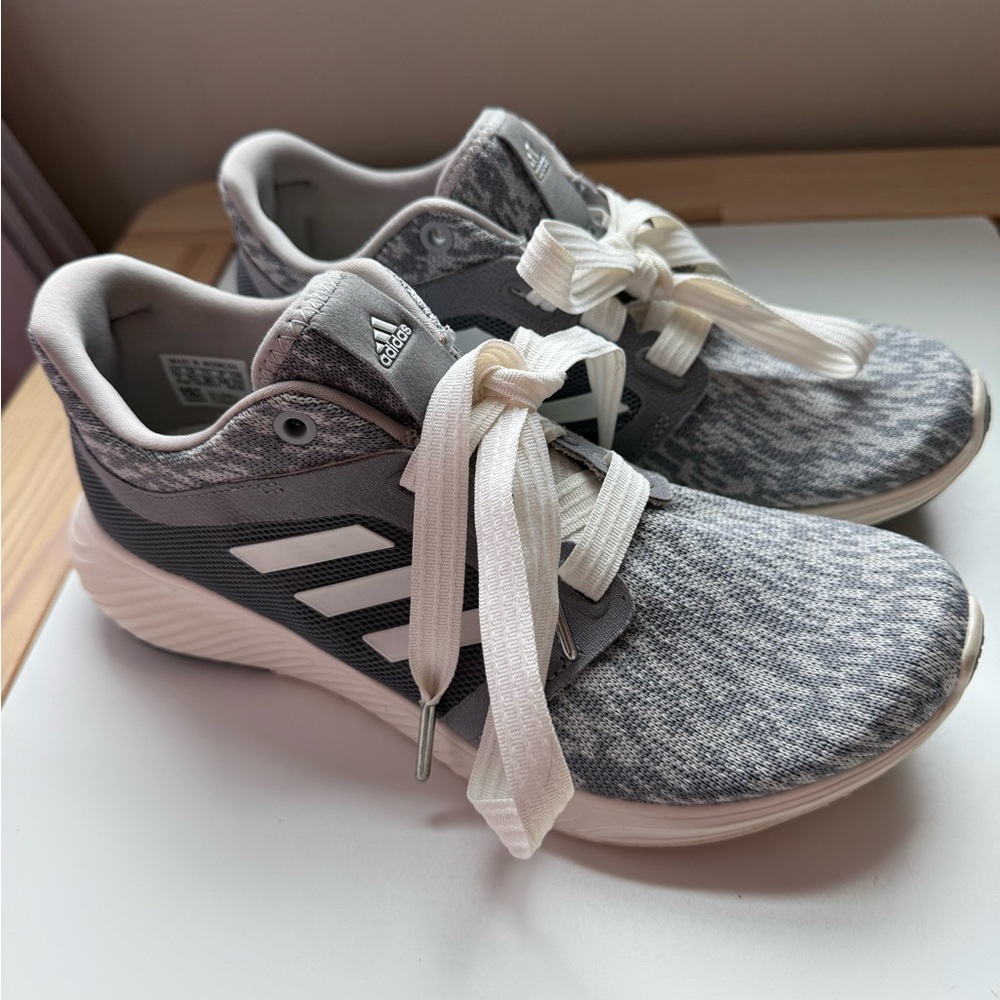 Adidas Women’s Gray Running Shoes - Picture 2 of 6